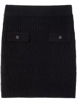 PINKO экзотическая мини-юбка, черный