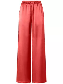 PINKO атласные брюки, розовый