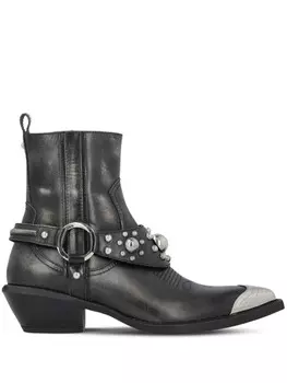 PINKO ботинки Tex, черный