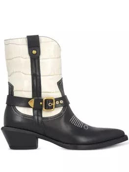 PINKO ботинки Tex, черный