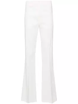 PINKO брюки с завышенной талией, белый