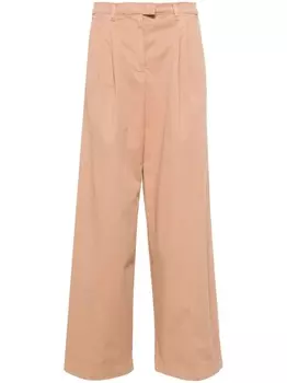 PINKO брюки широкого кроя, коричневый