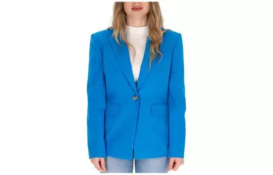 PINKO Деловые костюмы женские синего цвета