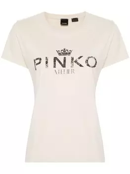 PINKO футболка Bussolotto, нейтральный цвет