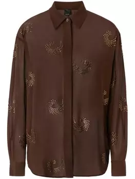 PINKO футболка Фортини, коричневый