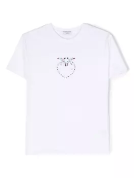 Pinko футболка с логотипом, белый
