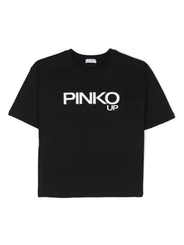 Pinko футболка с логотипом, черный