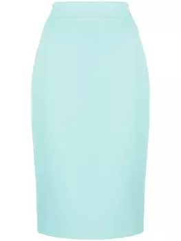PINKO high-waist pencil skirt, зеленый