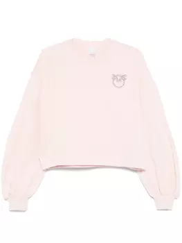 PINKO хлопковая толстовка, розовый