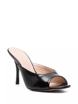 PINKO janis 105мм мюли, черный