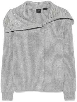 PINKO кардиган Ашера, серый
