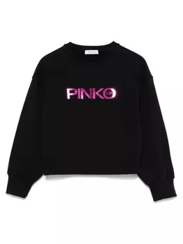 Pinko Kids флисовая толстовка, черный
