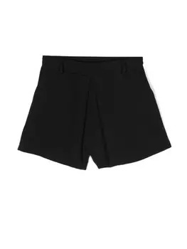 Pinko Kids короткие шорты с блестками, черный