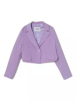 Pinko Kids однобортный пиджак, фиолетовый