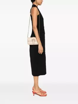 PINKO клатч Pocket Love One, нейтральный цвет