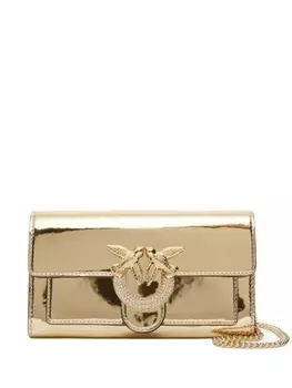 PINKO кошелек Love One на цепочке, золотистый