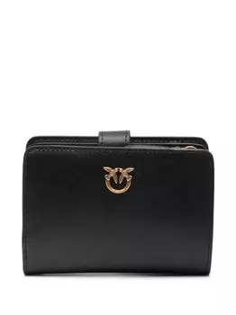 PINKO кошелек с табличкой Love Birds, черный