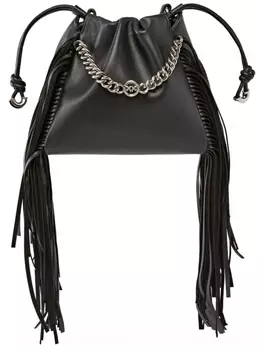 PINKO кожаная сумка через плечо, черный