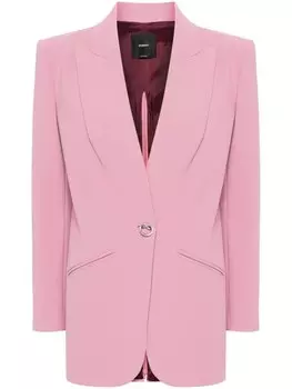 PINKO креповый блейзер, розовый