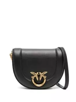 PINKO маленькая сумка через плечо Click Round Love, черный