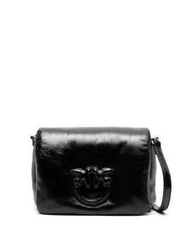 PINKO маленькая сумка на плечо Baby Click Puff Love, черный