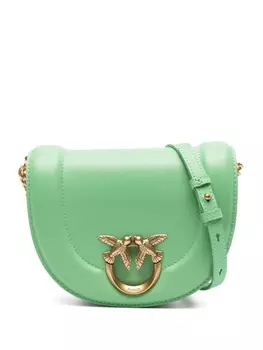 PINKO мини-сумка через плечо Love Round Click, зеленый
