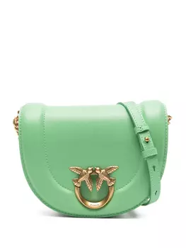 PINKO мини-сумка через плечо Love Round Click, зеленый