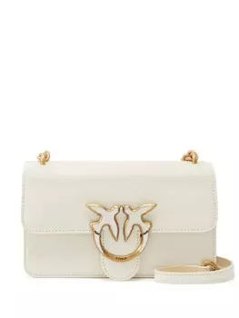 PINKO мини-сумка Love One на плечо, белый
