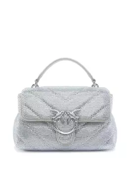 PINKO мини-сумка на плечо Love Lady, серебряный