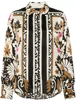 PINKO новая рубашка Норы, коричневый