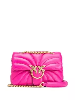 PINKO объемная мини-сумка Love, розовый