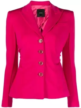PINKO однобортный блейзер, розовый