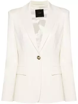 PINKO однобортный блейзер Signum, нейтральный цвет