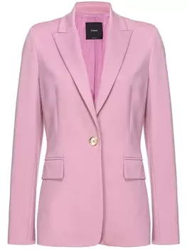 PINKO однобортный пиджак, розовый