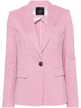 PINKO однобортный пиджак, розовый