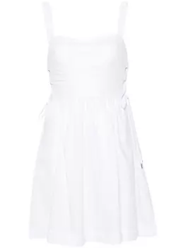 PINKO платье мини Amazonia, белый