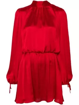 PINKO платье мини Montauban, красный