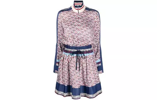 PINKO Платье с длинными рукавами женское розовые