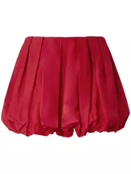 PINKO плиссированная юбка, красный