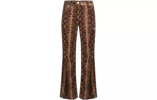 PINKO Повседневные брюки женские коричневые