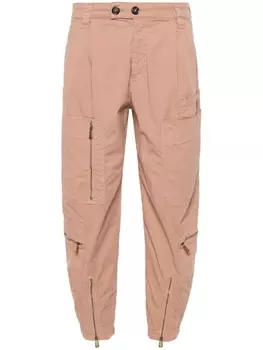 PINKO прямые брюки карго Matese, коричневый