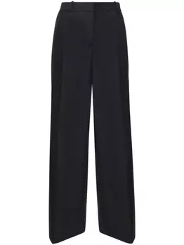 PINKO расклешенные брюки с высокой талией, черный