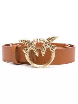PINKO ремень Love Birds, коричневый
