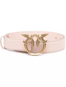 PINKO ремень с пряжкой, розовый