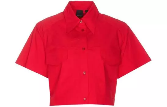 PINKO Рубашка женская красные