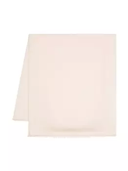 PINKO шарф с бахромой, розовый