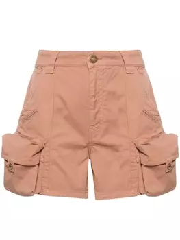 PINKO шорты карго средней посадки, коричневый