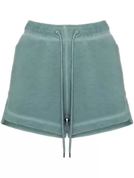 PINKO шорты с логотипом, зеленый