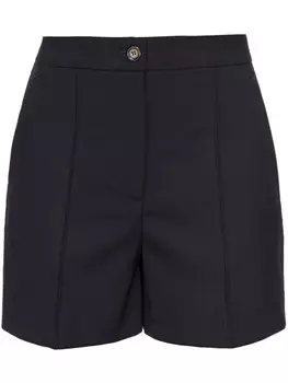 PINKO шорты со складками, черный
