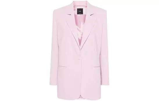 PINKO SS24 Деловой пиджак женский розовый